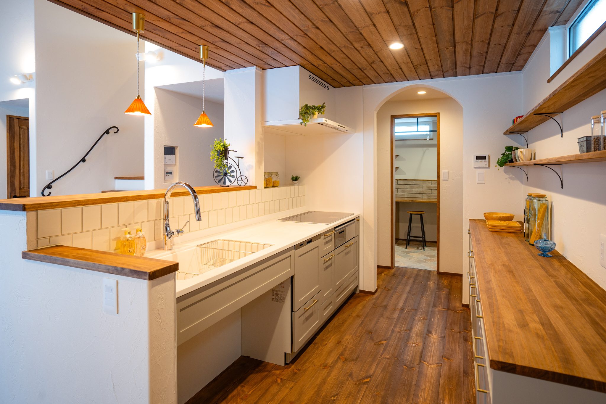 キッチンと動線