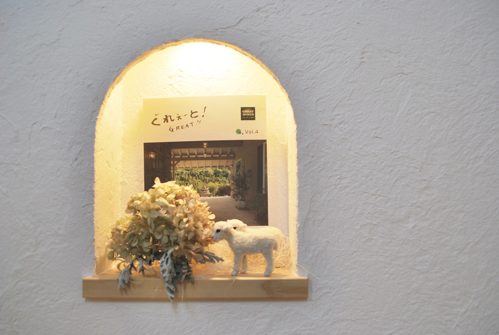 可愛い造作ニッチ